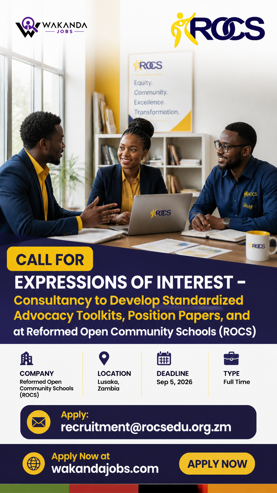 CALL FOR EXPRESSIONS OF INTEREST – Consultancy to Develop Standardized Advocacy Toolkits, Position Papers, and