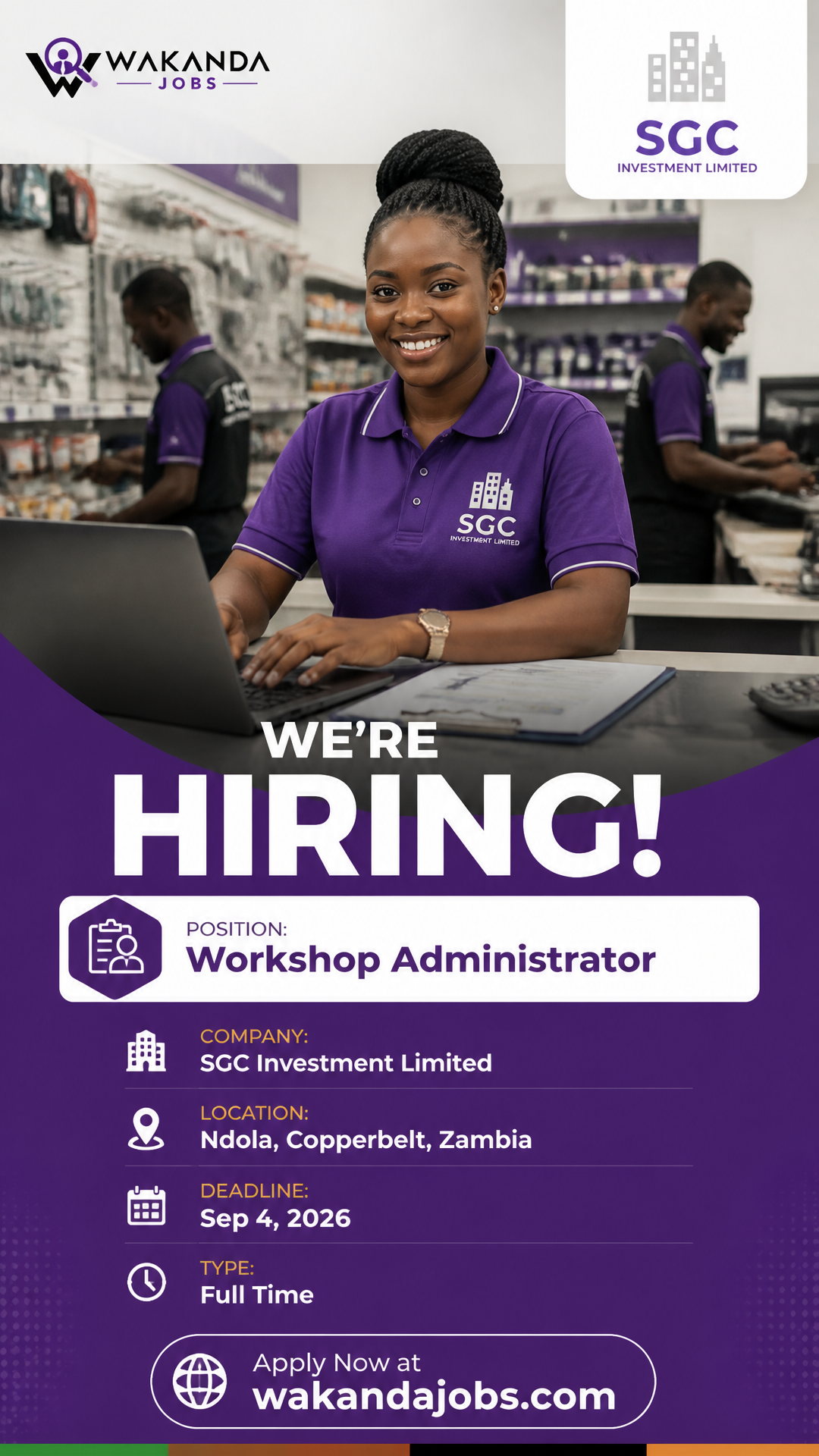 Workshop Administrator