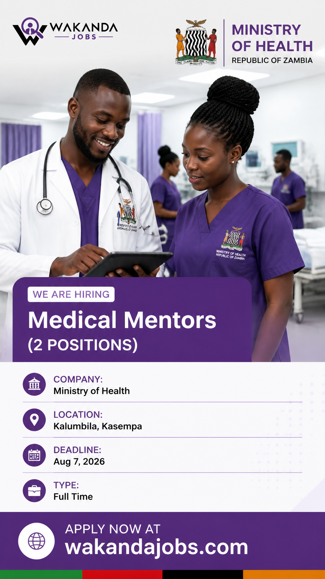 Medical Mentors (2 Positions)