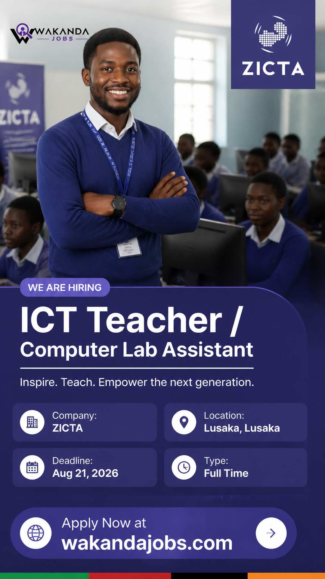 ICT Teacher / Computer Lab Assistant