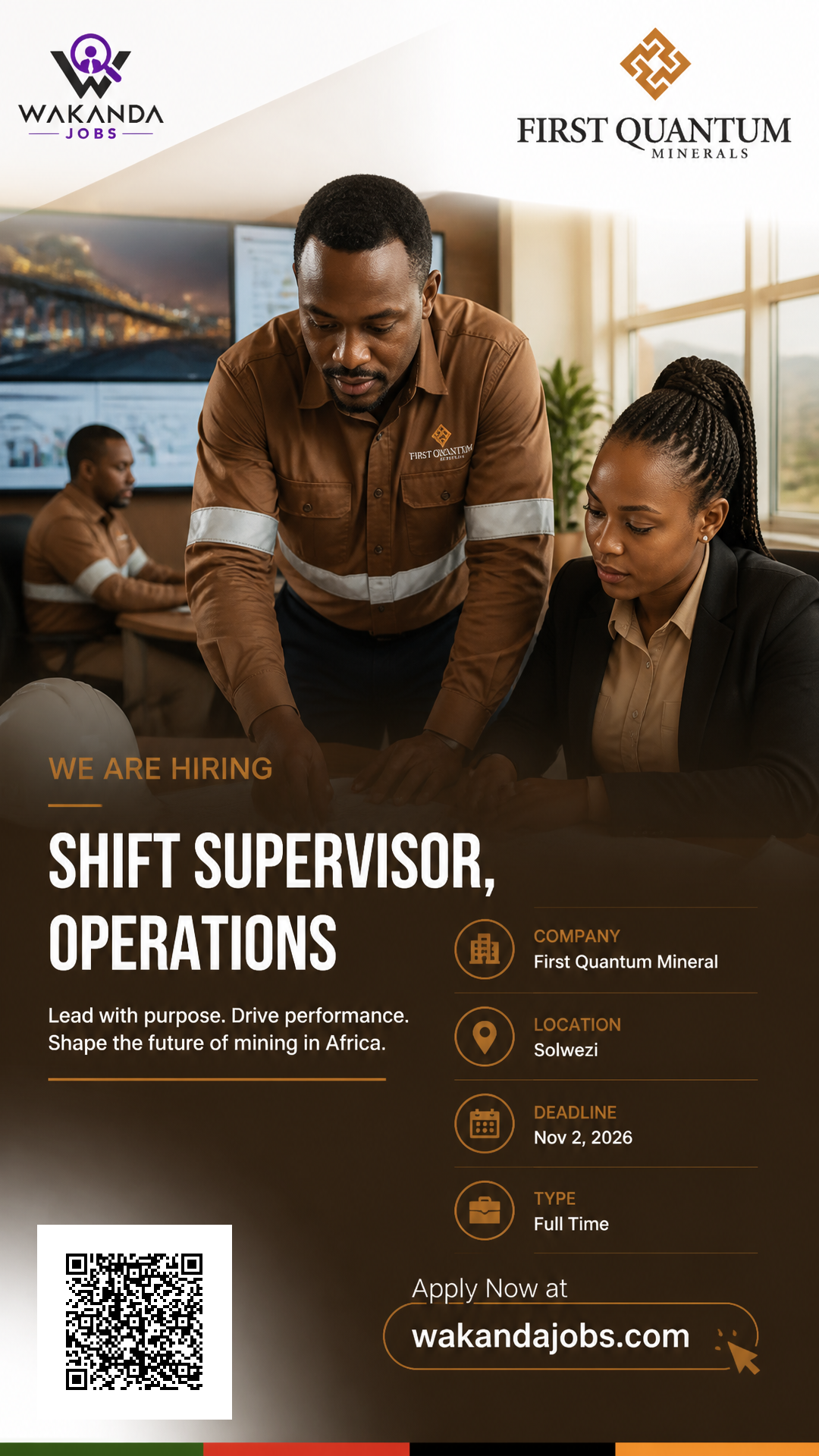 Shift Supervisor, Operations