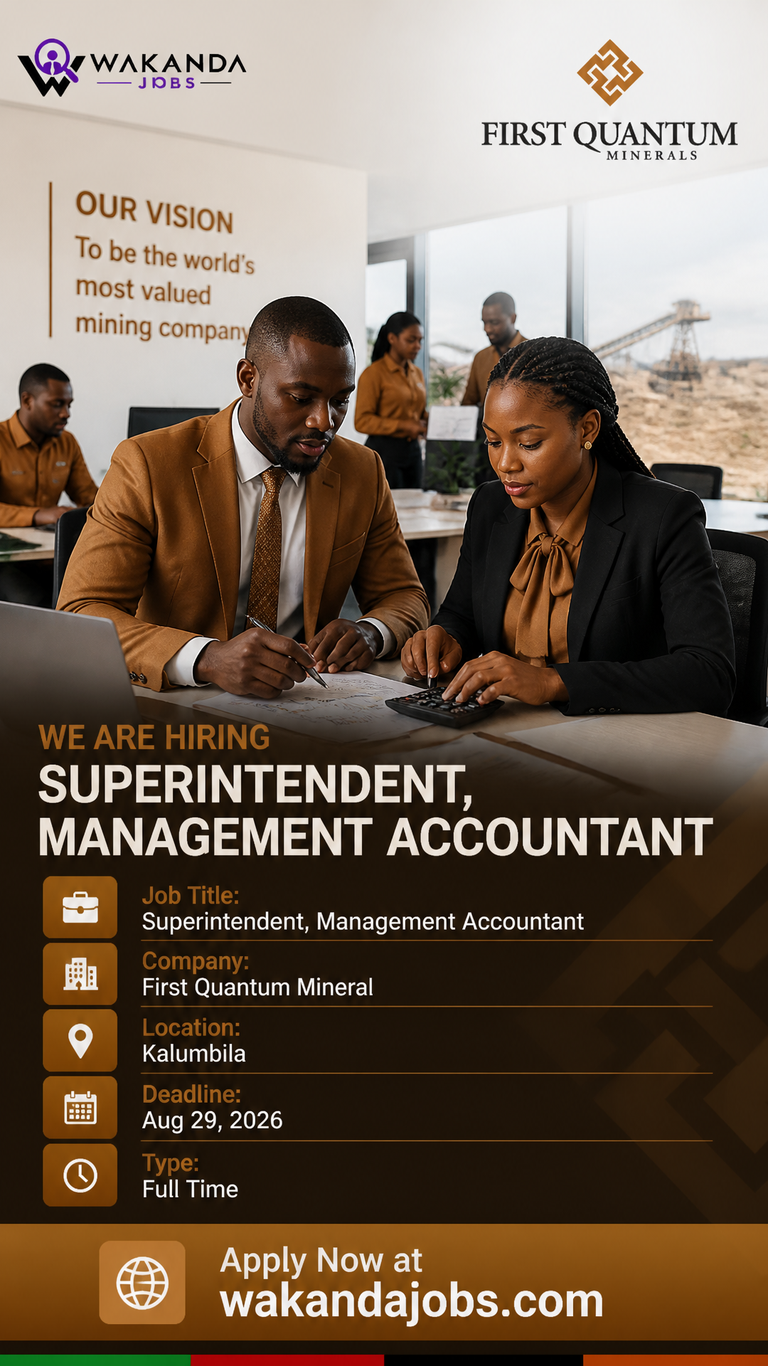 Superintendent, Management Accountant