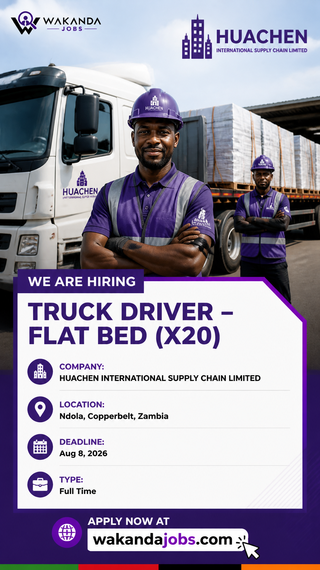Truck Driver - Flat Bed (X20)