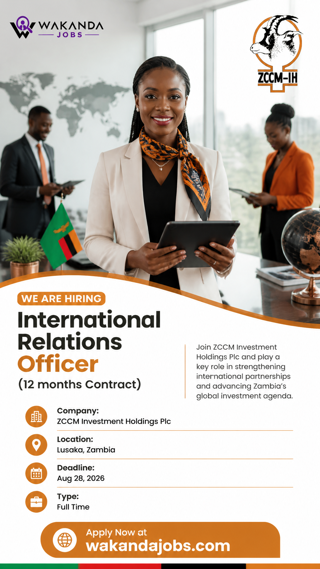 International Relations Officer (12 months Contract)