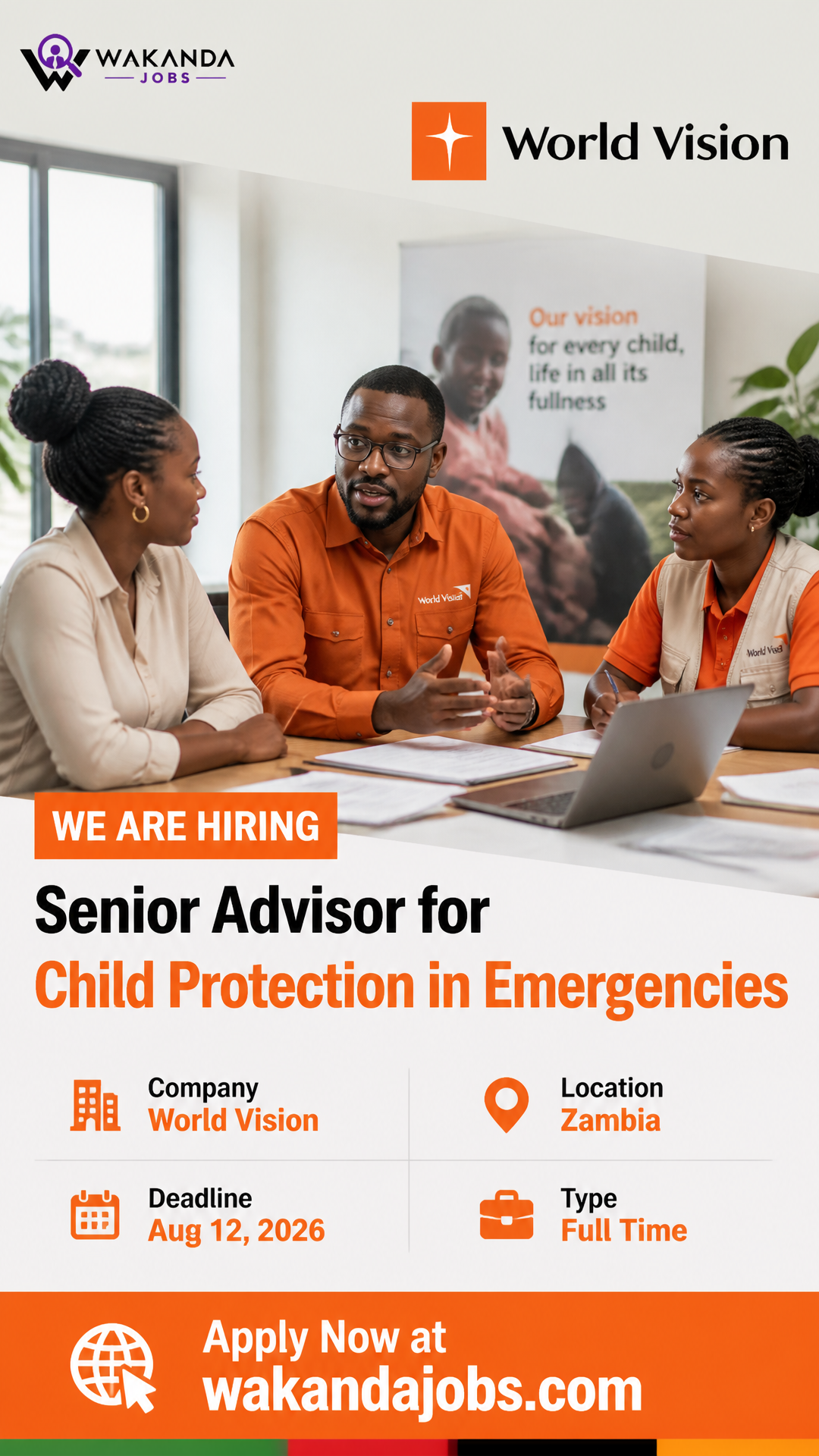 Senior Advisor for Child Protection in Emergencies
