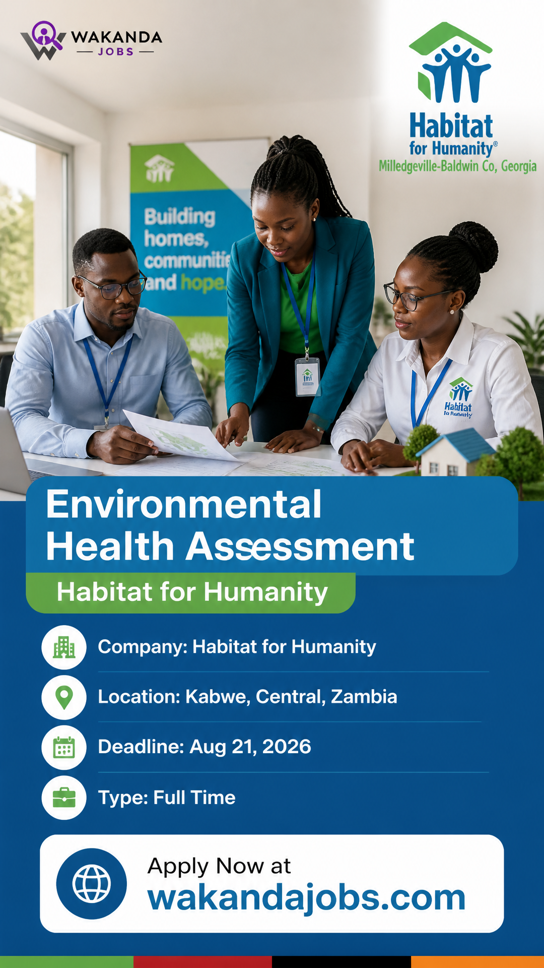 Call for Expressions of Interest (EOI): Consultancy Services to Conduct an Environmental Health Assessment
