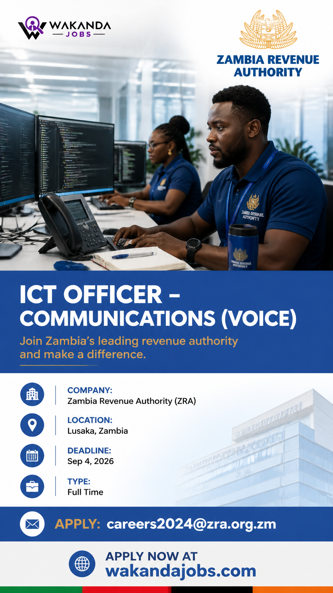 ICT Officer – Communications (Voice)