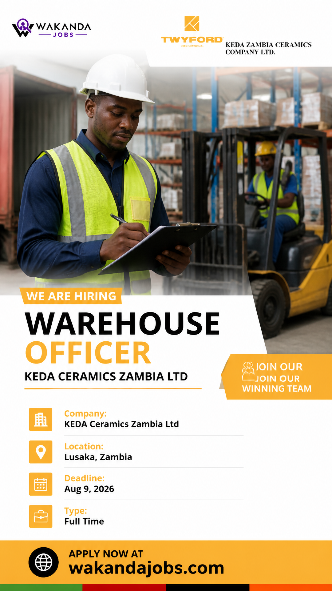 Warehouse Officer