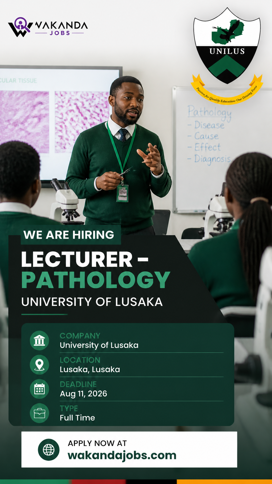Lecturer – Pathology