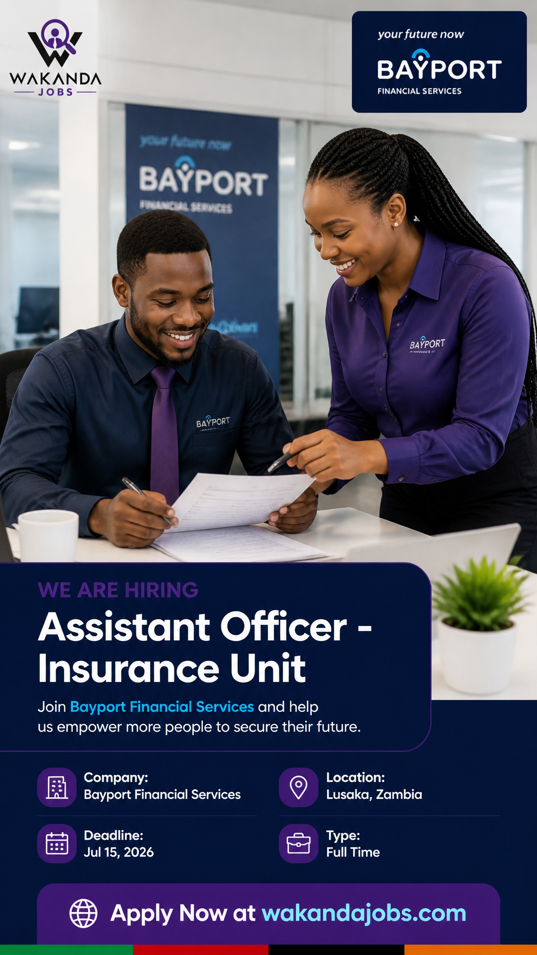 Assistant Officer - Insurance Unit