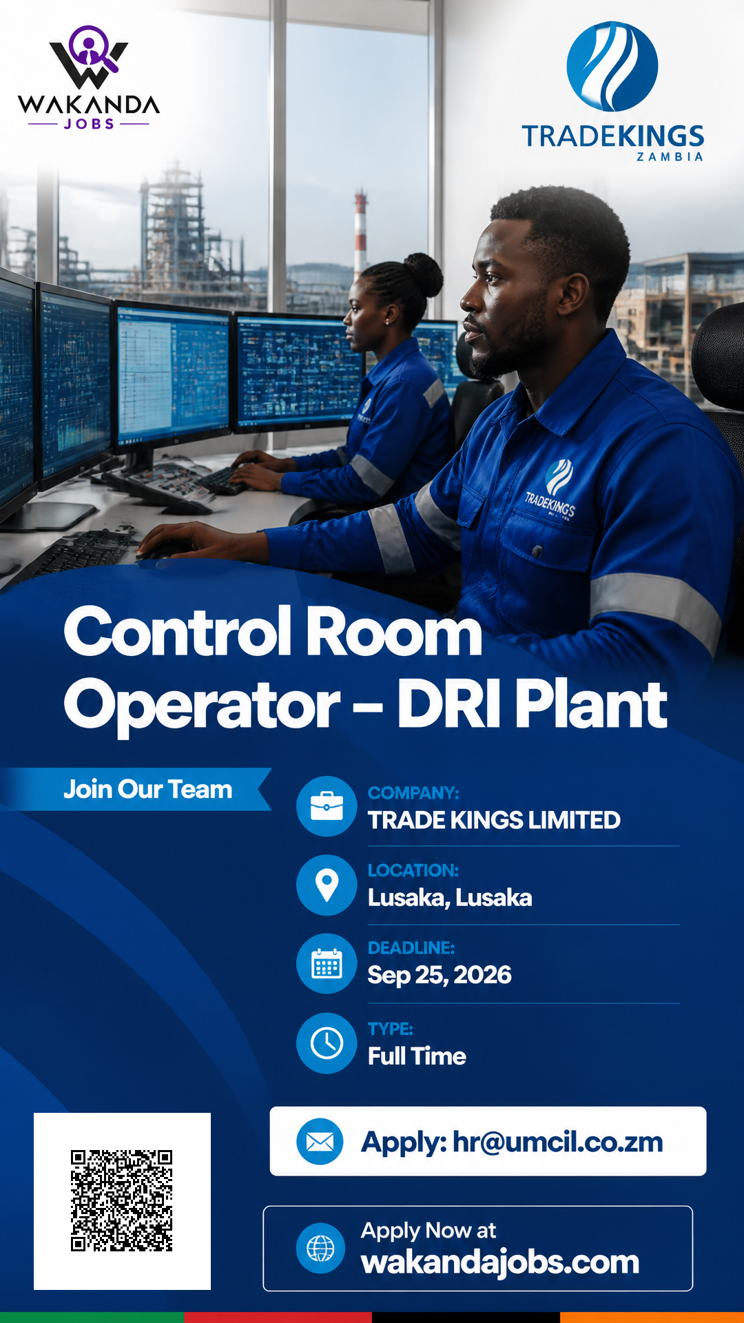 Control Room Operator – DRI Plant