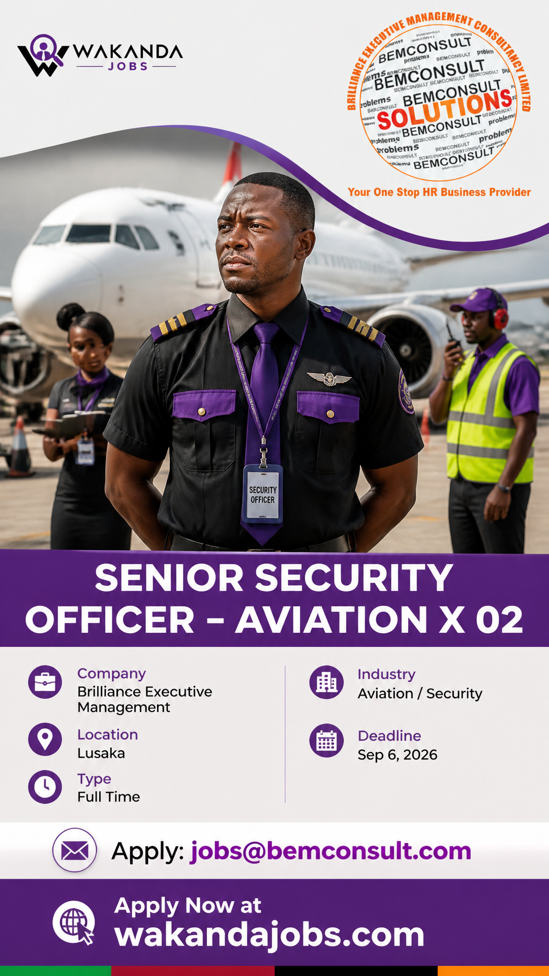 Senior Security Officer – Aviation X 02