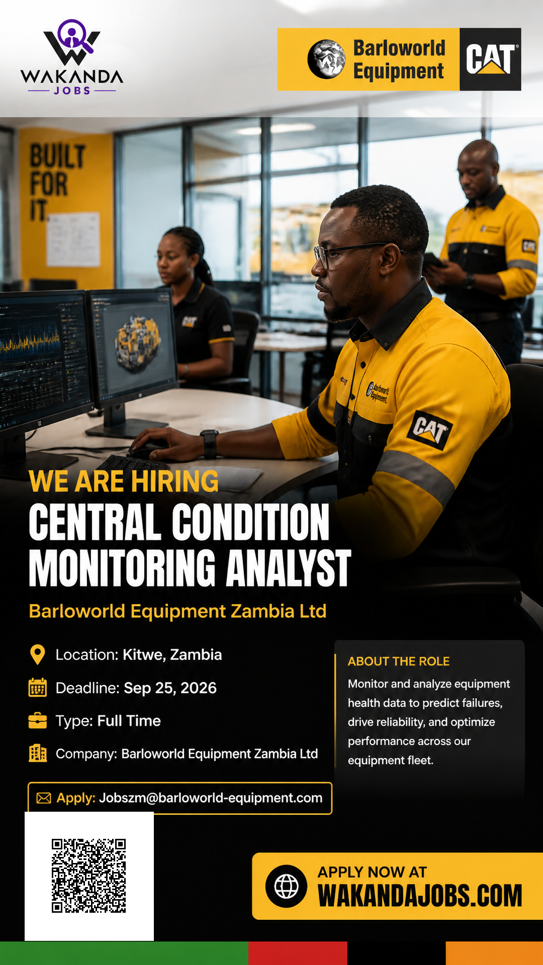 Central Condition Monitoring Analyst