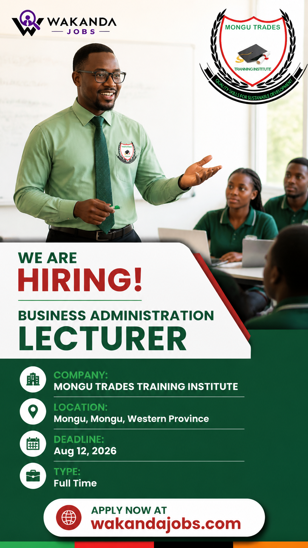 Business Administration Lecturer