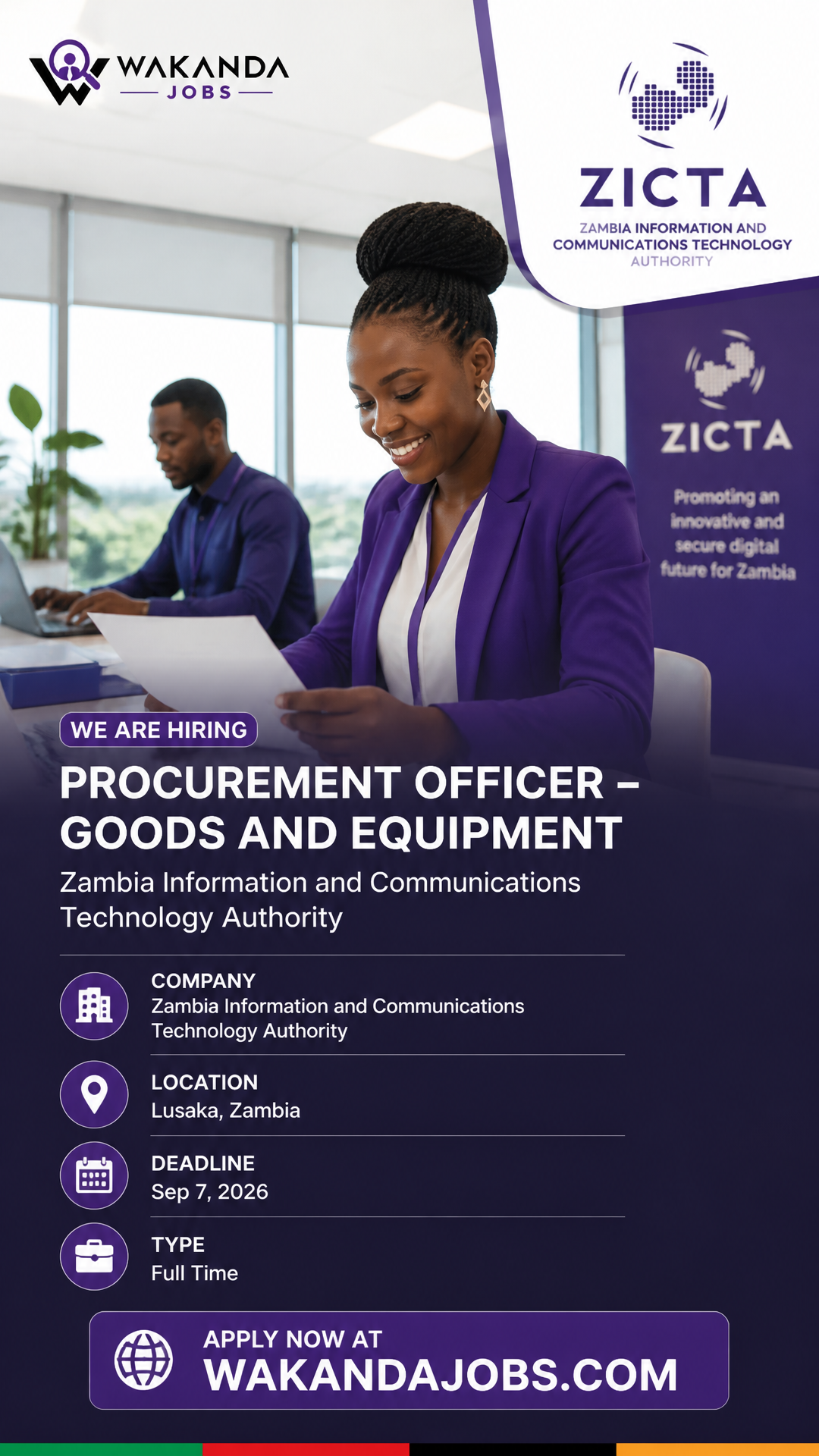 Procurement Officer – Goods and Equipment