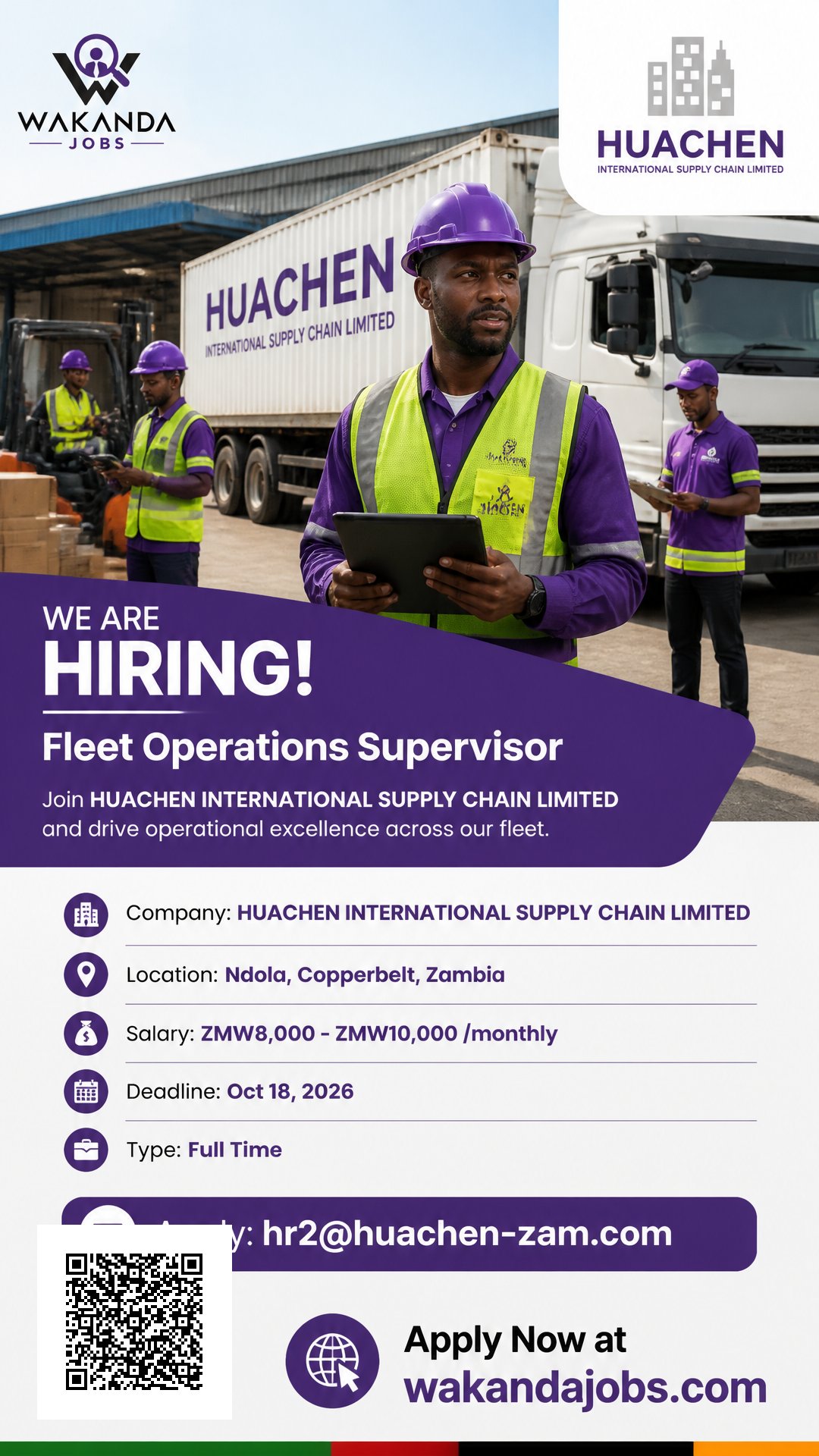 (Re-Advertised) Fleet Operations Supervisor (X2)