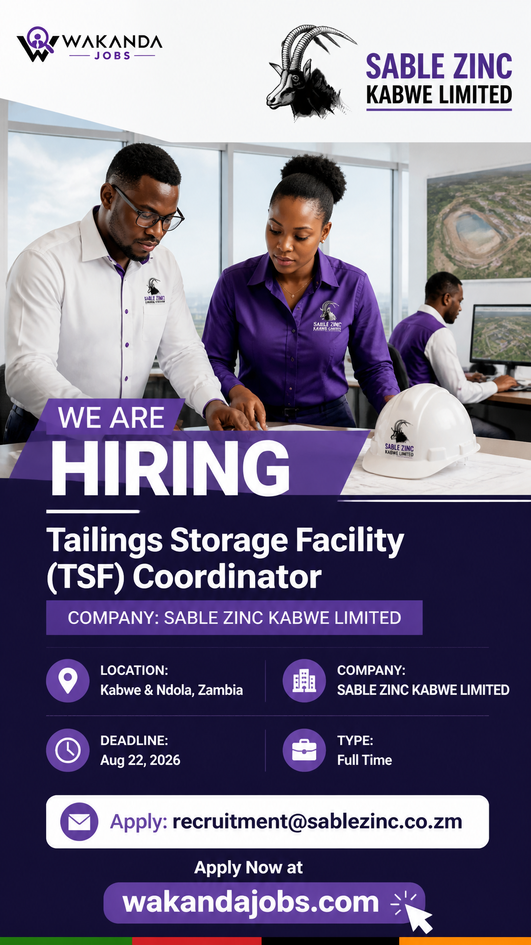 Tailings Storage Facility (TSF) Coordinator